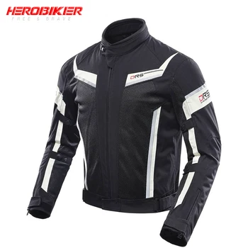 

Summer Motorcycle Jacket Men Breathable Mesh Jaqueta Motociclista Protective Gear Moto Jacket Motorcycle Riding Clothing
