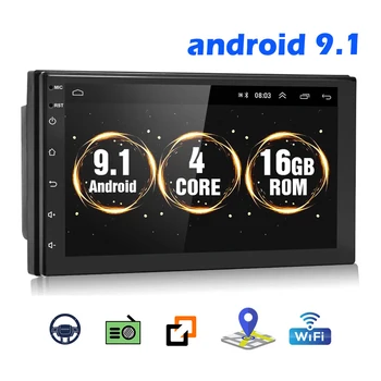 

7" HD 2Din Android 9.1 Car Radio Multimedia Video Player Universal Car Auto Stereo GPS For Volkswagen Nissan Hyundai Kia Toyota