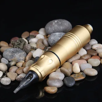 

Anti Shake Adjustable Tool Electric Rotary Needle Tattoo Pen Makeup Portable Machine Aluminium Quiet Motor Professional