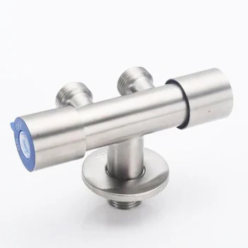 

High Quality Bathroom Sus304 Bidet Dual-use Valve Double Control And Double Boiling Faucet Accessories