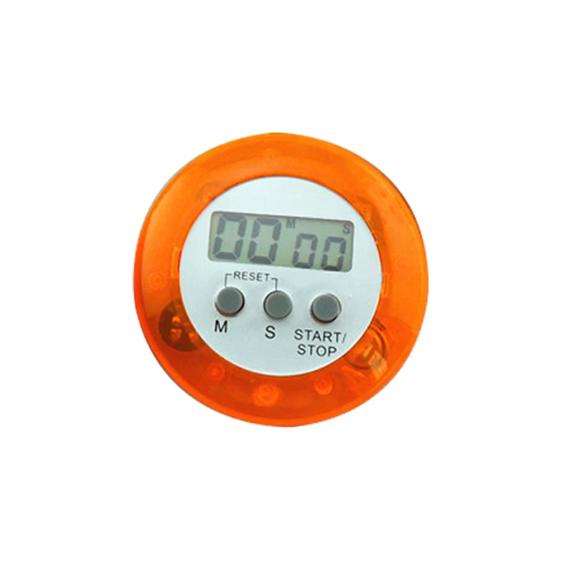 Digital Magnetic Large LCD Digital Kitchen Timer Count-Down Up Alarm Clock - Цвет: Orange