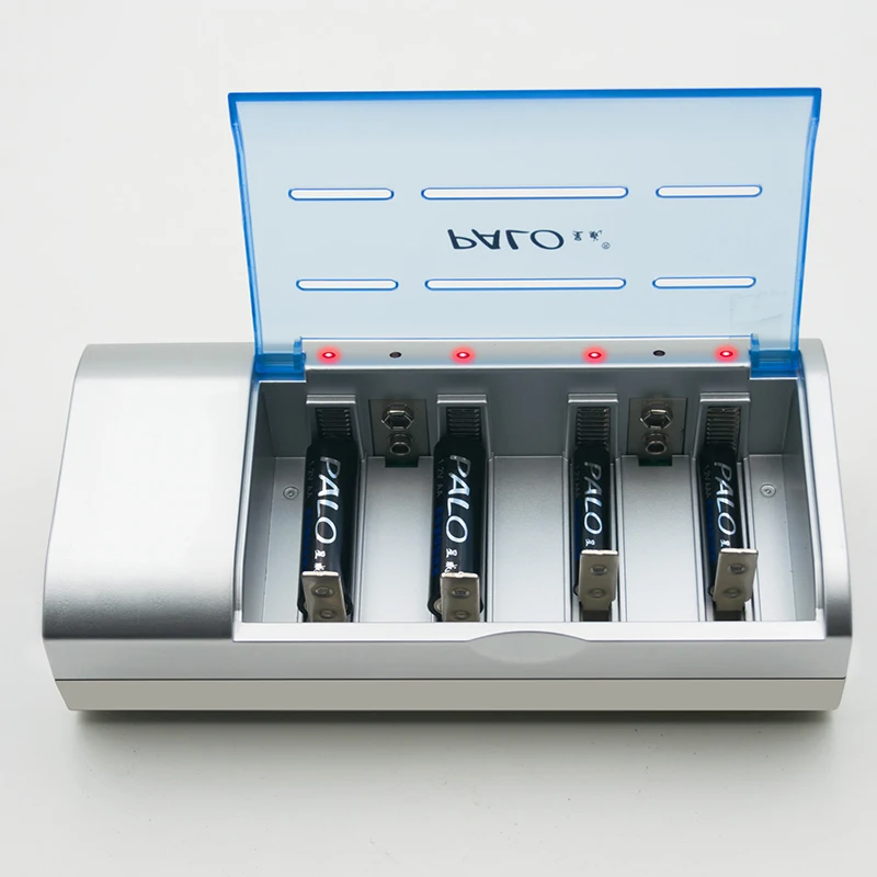 Зарядное устройство PALO высокого качества для Nimh Nicd AA/AAA/SC/C/D/9 в|battery charger|charger forbatteries