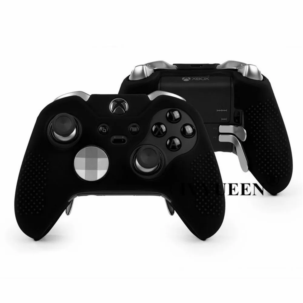 IVYUEEN Шипованный Противоскользящий силиконовый резиновый чехол для XBox One Elite контроллер с 2 джойстиками