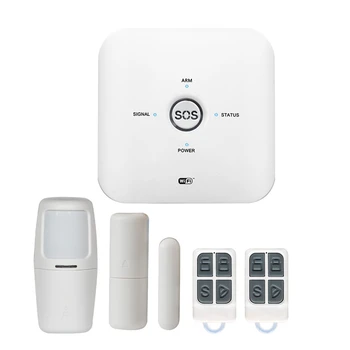 

Smartlife APP Wireless Home Security WIFI GSM Alarm System Intercom Remote Control Autodial Siren Sensor Kit