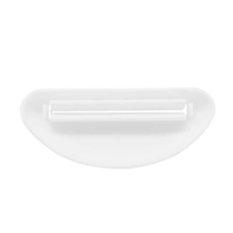 Пластиковый соковыжималка бытовой дозатор зубной пасты держатель роликового типа аксессуары для ванной комнаты - Цвет: Белый