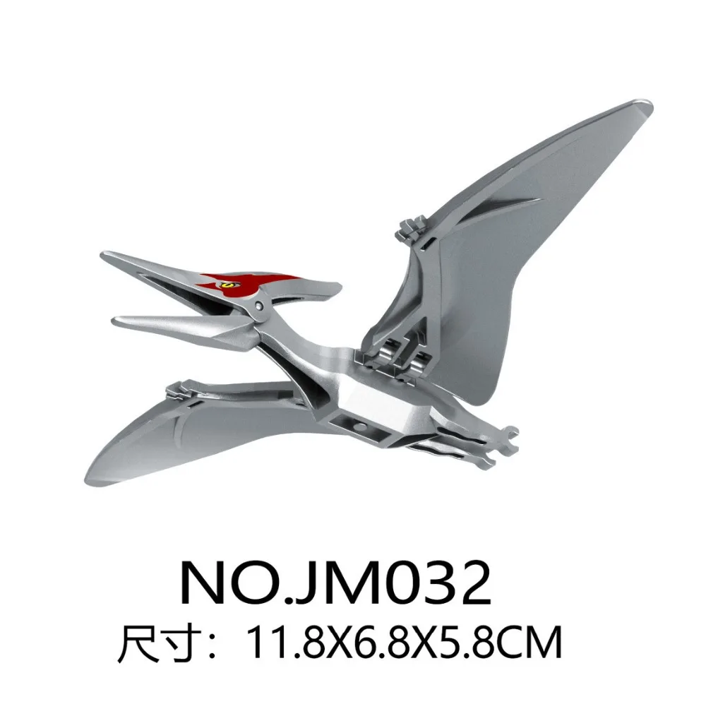 3D41901-08/JM027-38 84 шт./лот строительные блоки кирпичи динозавр Птерозавр Indomirus T-Rex Triceratops кирпич игрушки для детей подарок