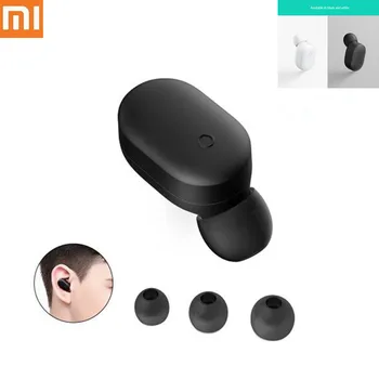 

Xiaomi Wireless Bluetooth Headset Mini Earphone Bluetooth 4.1 Sports IPX4 Waterproof USB Charging In-ear Earphones with Mic
