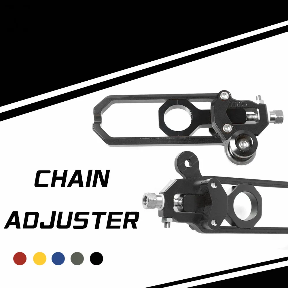 

Motorcycle accessorie Rear Axle Spindle Chain Adjuster Block Tensioners For BMW S1000R 2014 2015 S100 R S 100R Rear Axle Spindle