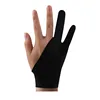 Black Artist Drawing Glove For Any Graphics Drawing Tablet 2 Finger Anti-fouling,both For Right And Left Hand Size M ► Photo 3/5