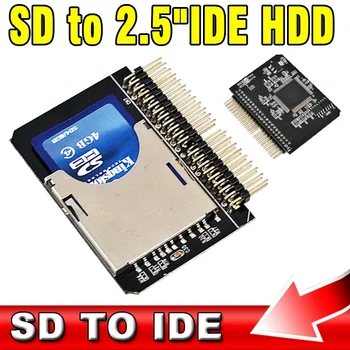 

KEBIDU High Quality SD SDHC SDXC MMC Memory Card To IDE 2.5 Inch 44Pin Male Adapter Converter Embedded DIY Test Motherboard