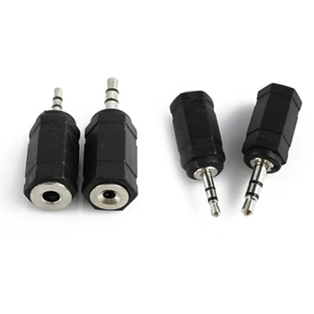 

2 Pcs/Set Audio Adapter 2.5MM to 3.5MM Stereo Earphone Jacks VDX99