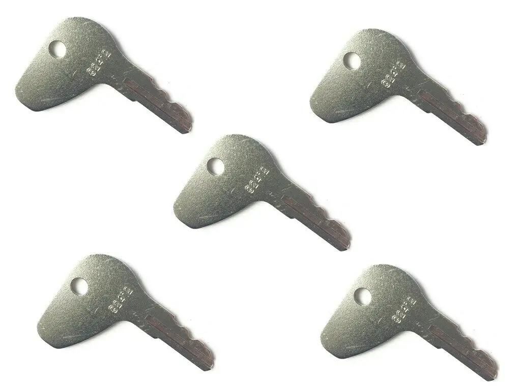 (5) Ignition Keys for Kubota L G M Series For Mahindra For Mitsubishi H32412 35260-31852