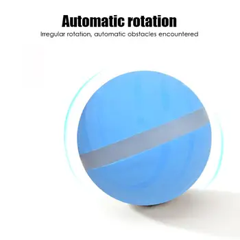 

Waterproof Kid Toy Magic Roller Ball Jumping Ball USB Electric Pet Ball LED Rolling Flash Ball Fun Toy for Cat Dog Kids