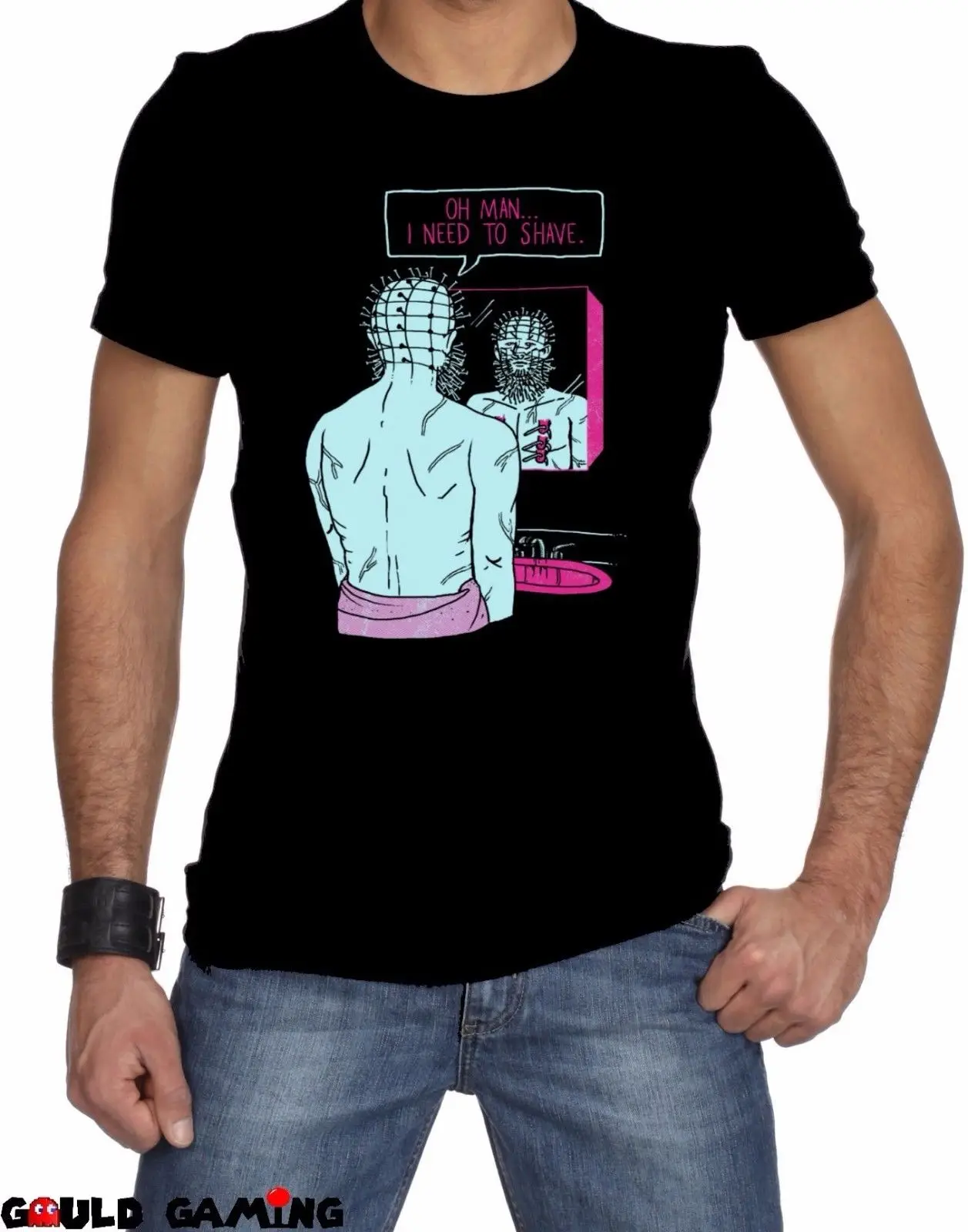Футболки с принтом для мужчин Hellraiser Pinhead футболка унисекс взрослых ценобиты
