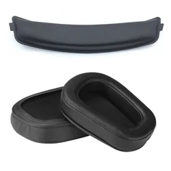 Deluxe Gaming Headset Ear Pads & Headband Cushion Kit (1 set PU)