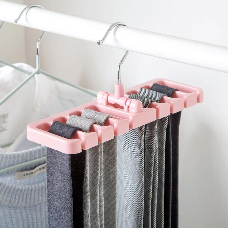 

Rotating Tie Rack Belt Storage Rack Organizer Support Multifunction Swivel Tie Saver Clothes Hanger Organization Clothes Hangers