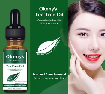 

Natural Tea Tree Essential Oil Anti-wrinkle Acne Pores Removal Scars Treatment Anti Scar Spots Skin Care Oil Control Blackhead