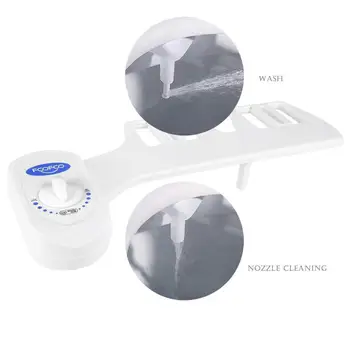 

2020 Fresh Cold Water Spray Single Person Non-Electric Machine For Self-Cleaning Cover Body Bidet For North America Accessories