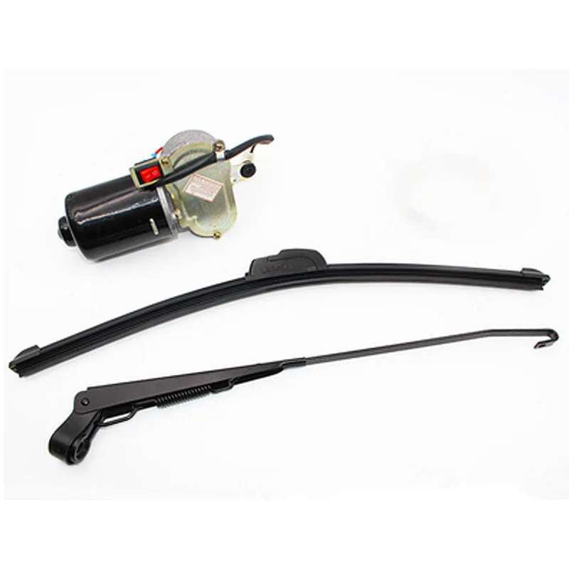 

Electric Boneless wiper DC12V motor,Electric wiper motor with switch,Electric motorcycle tricycle car wiper accessories