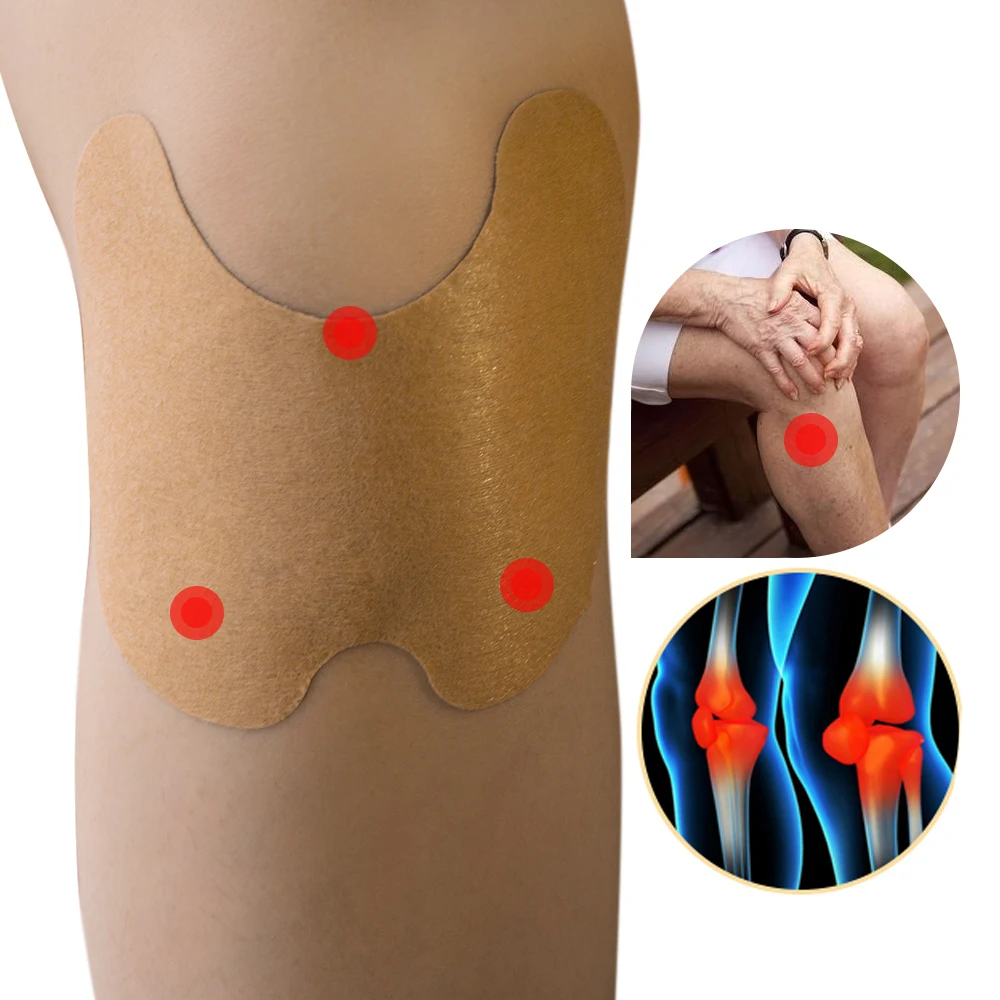 

30pcs Knee Medical Plaster Shelf-heating Wormwood Joint Ache Pain Relieving Sticker Rheumatoid Arthritis Body Patch D1805