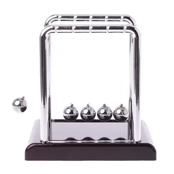 

Cradle Steel Newton's Balance Ball Physics Science Pendulum Fun Desk Toy Gift