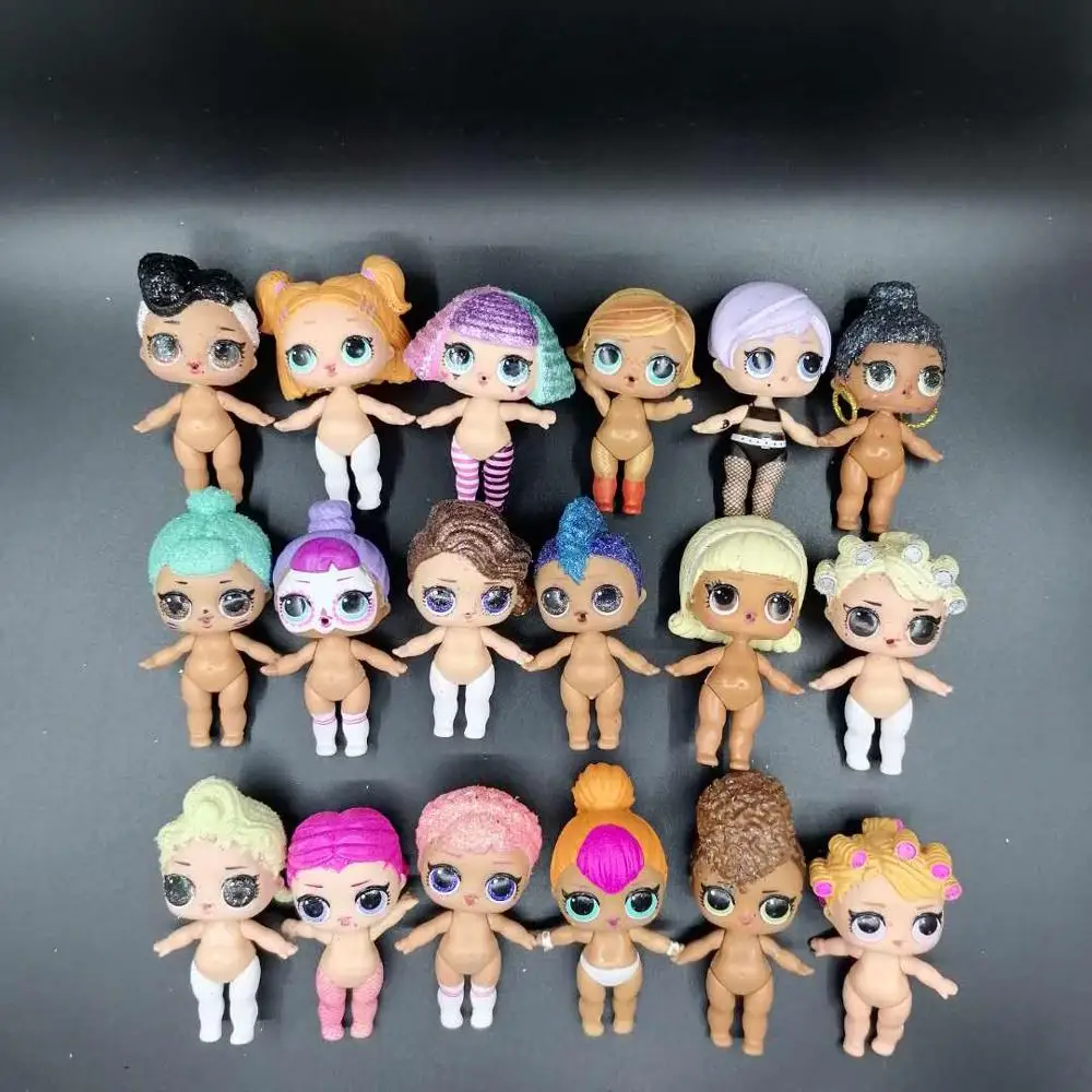 LOL Surprise-figuras originales de unicornios para niñas, muñecos de colección limitada de 8cm, estilo raro, Punk, 1 Uds.