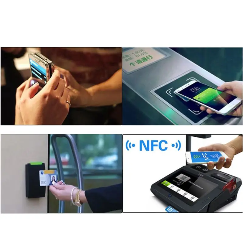 3/6Pcs NFC 216 Tags NFC Stickers NFC Label RFID adhesive label sticker  NFC216 Tag 888 Bytes Memory PET Material Rewritable NFC - AliExpress