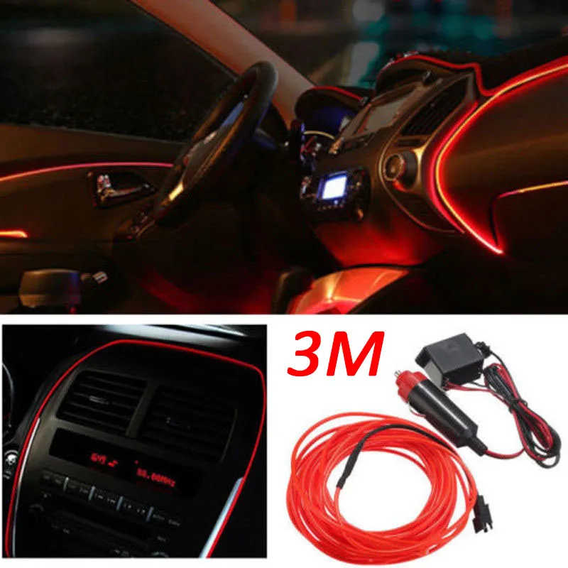 12V EL холодный светильник, запасной аксессуар, сменный внутренний декор, флуоресцентный холодный светильник