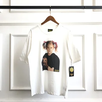 

1:1 Best Version 2020 Drew House T Shirt Men Women Couples Oversized Stranger Things Tees Justin Bieber 100% Cotton T-Shirt Men