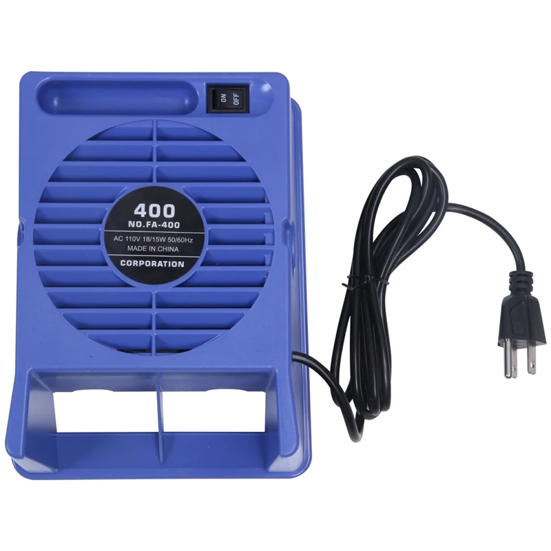 

110V Fa-400 Solder Iron Smoke Absorber,Esd Fume Extractor,Smoking Instrument,With 10 Pc Activated Sponge Us Plug