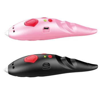 

3D Printing Pen Three-Dimensional Low Temperature Multifunctional Student Graffiti Pen with USB Charging