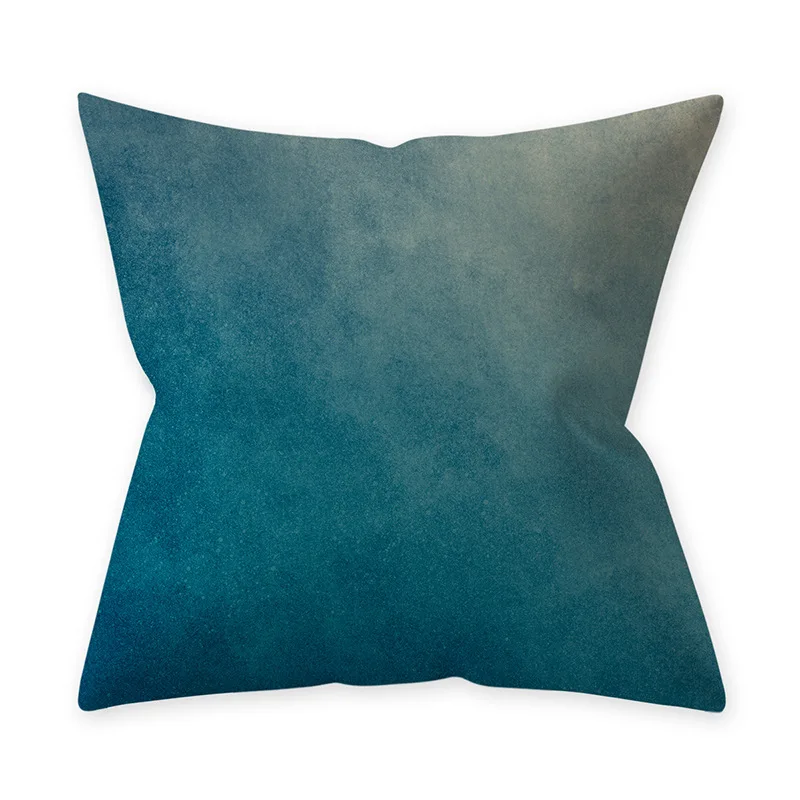 1 шт. квадратный геометрический комнатный чехол для подушки, бирюзовый синий чехол для дивана, наволочки из полиэстера для домашнего декора 45*45 - Цвет: 13