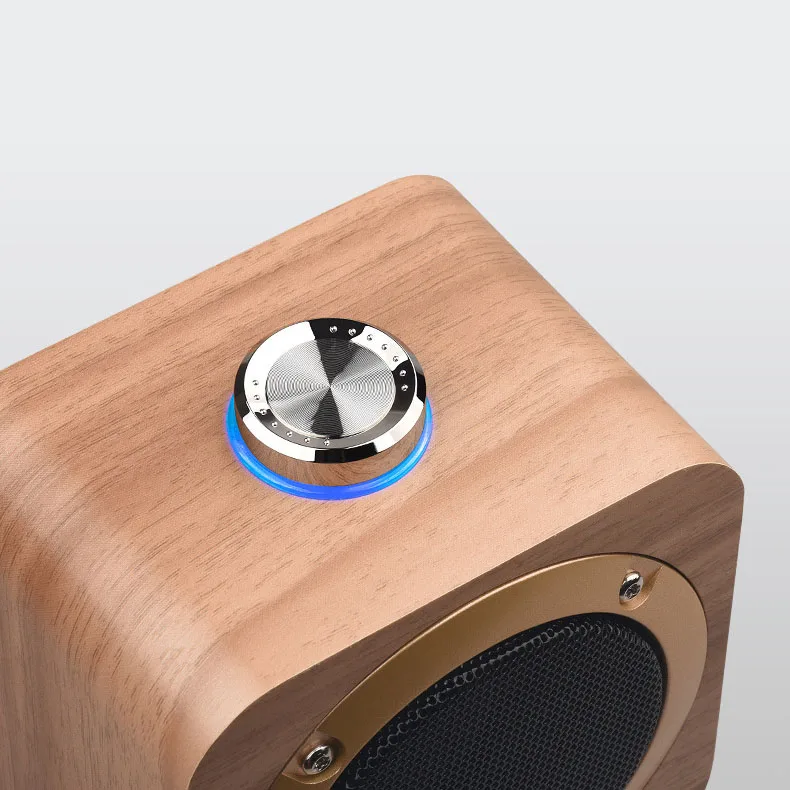 Q1B портативная деревянная колонка с Bluetooth TWS беспроводной межблочный объемный стерео Bluetooth сабвуфер для мобильного телефона