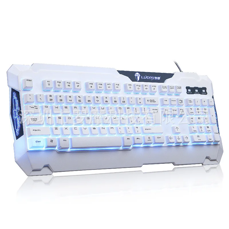 

Rama G200 E-Sports Three-Color Backlight Game Machinery Handfeel Keyboard Wired Keyboard usb e-Sports Gaming Keyboard