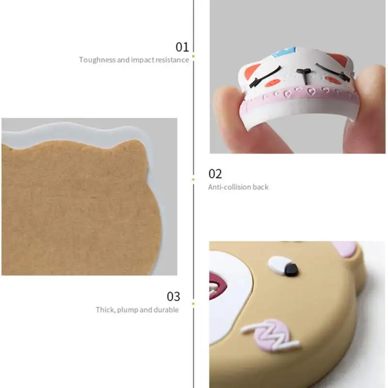 Мультяшная самоклеящаяся накладка на стену, защитная накладка, дверная ручка, противокрашная Накладка для стенок бампера, защитная пробка