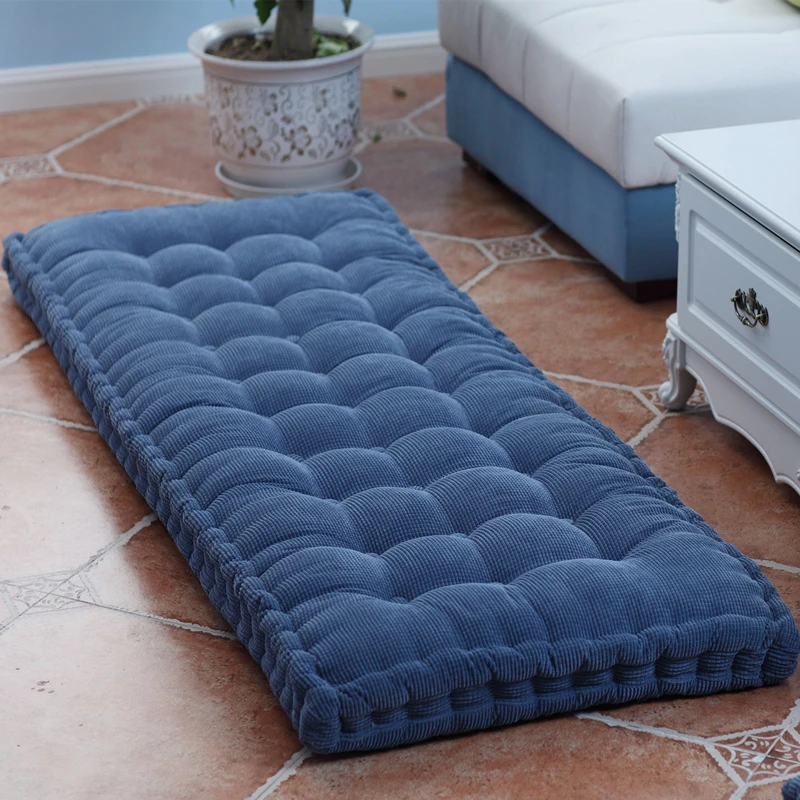 uzun yastik kalinlasma bahce sandalye minderi duz renk ev koltuk minderi yer minderi 55x15 0 55x165cm tezgah minderi ozellestirilebilir cushion aliexpress