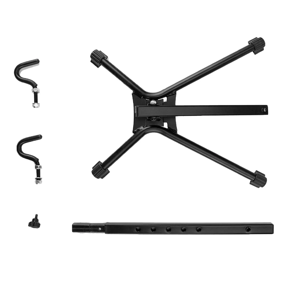 MTB Mountain Rode Bike Bicycle Kickstand - Adjustable & Easy Installation - Black