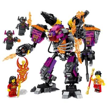 

837pcs Journey To The West MonkeyKid Demon Bull King Mech Robot Model Building Blocks Toy Bricks Compatible with 80010 LepinING