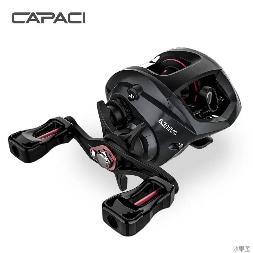 Катушка Baitcast CAPACI намагниченная тормозная система катушка 8 кг Max Drag 11 + 1 BBs 6 3: