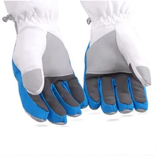 Перчатки для катания на лыжах, нейлон, ветронепроницаемые, водонепроницаемые, противоскользящие, теплые, ручная одежда, зимние, велосипедные, защита для рук, аксессуары для спортивной одежды