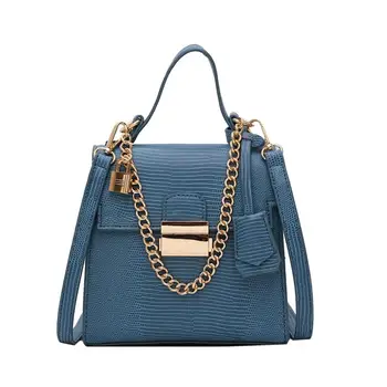 

small shoulder bag for women messenger bags ladies PU leather handbag purse with lock female crossbody bag #15