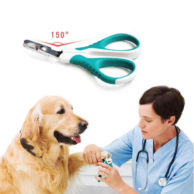 

Professional Cat Nail Trimmer Safe Pet Nail Trimmer Dog Nail Clippers Non-Slip Handle Cat Nail Scissor Small Dogs And Cats