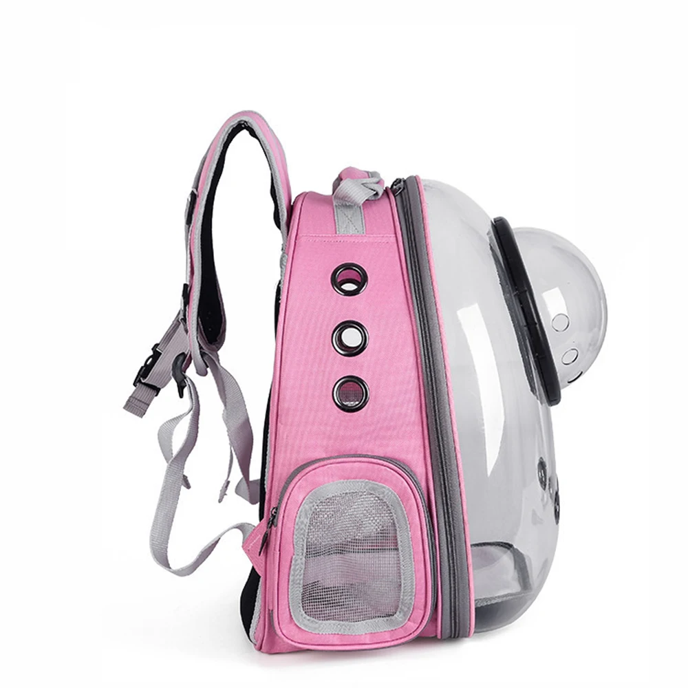 Воздушная дорожная сумка с окошком космонавта, дышащая космическая капсула, прозрачная сумка-переноска для домашних животных, рюкзак для собак и кошек