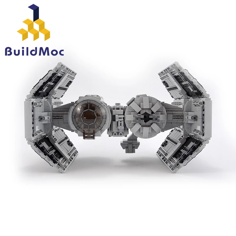 BuildMOC совместимые ноги Звездные войны MOC серии 13952 строительные блоки солдат фигурки бомбардировщик кирпич детские игрушки подарки