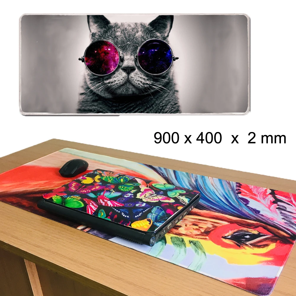 Customized Pattern Rubber Gaming Mouse Pad For Trackball Laser Optical Mice Mouse Speed Wireless Keyboard For World Of Warcraft