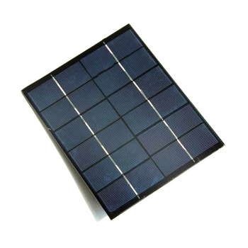 

5.2W 6V Solar Charger For Mobile Power Bank Polycrystalline Solar Cell Solar Panel USB Mobile Charger Free Shipping