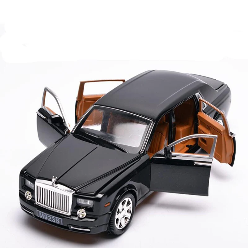 1/24 High Simulation Metal Die-Cast Alloy Rolls-Royce Phantom Car Model Luxury Mdel Collection Decoration Gift | Игрушки и хобби