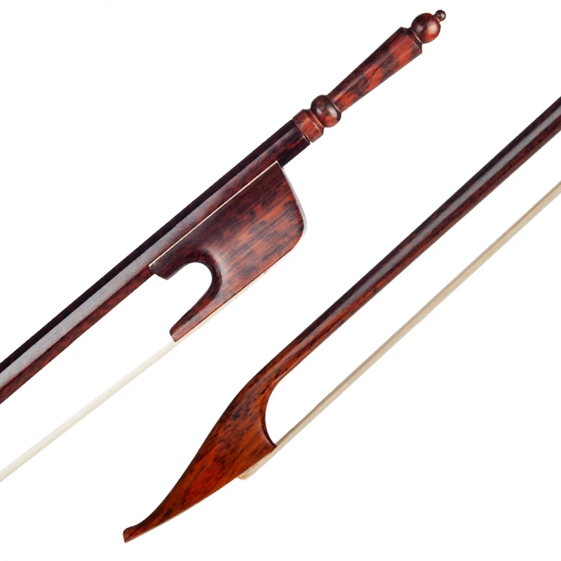 Dropship-4/4 барокко Скрипка Лук для 4/4 скрипки Snakewood Скрипка Лук Snakewood Лягушка конец Скрипка Лук части Аксессуары