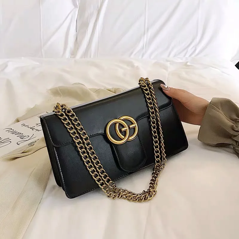 Роскошный Bolsos de lujo Bolsos De Mujer bolsos de alta calidad un nuevo bolso bandolera de cuero de las mu