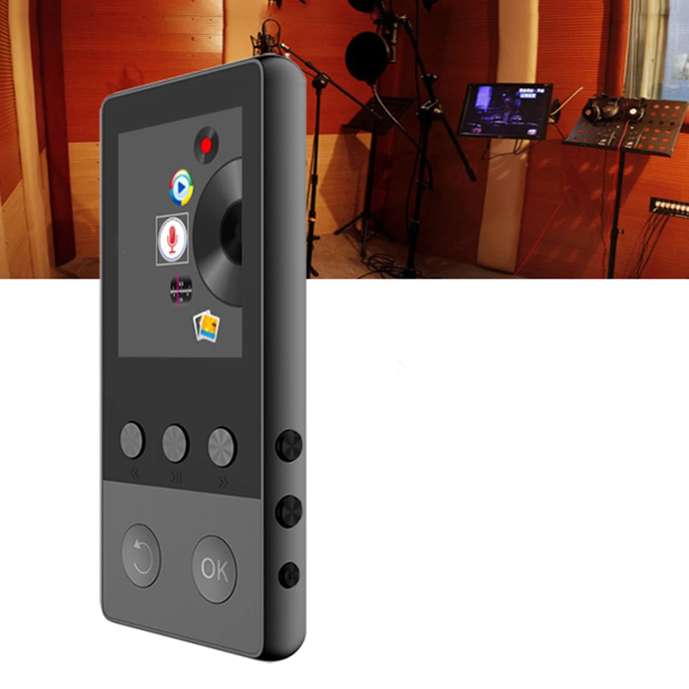 Портативный спортивный MP3 плеер без потерь звук HIFI MP4 видео Bluetooth TFT экран 8 Гб Объем памяти поддержка 64 ГБ sd-карта